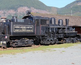 Shay steam engine number 12
